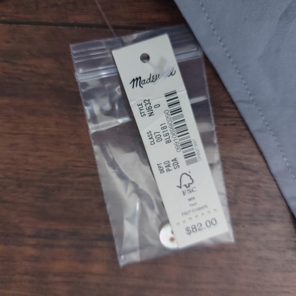 Madewell Softdrape Gwen Crop Top Vest - Picture 11 of 13